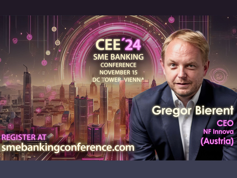 Gregor Bierent to Share Insights on the Future of Banking at SME Banking Conference in Vienna